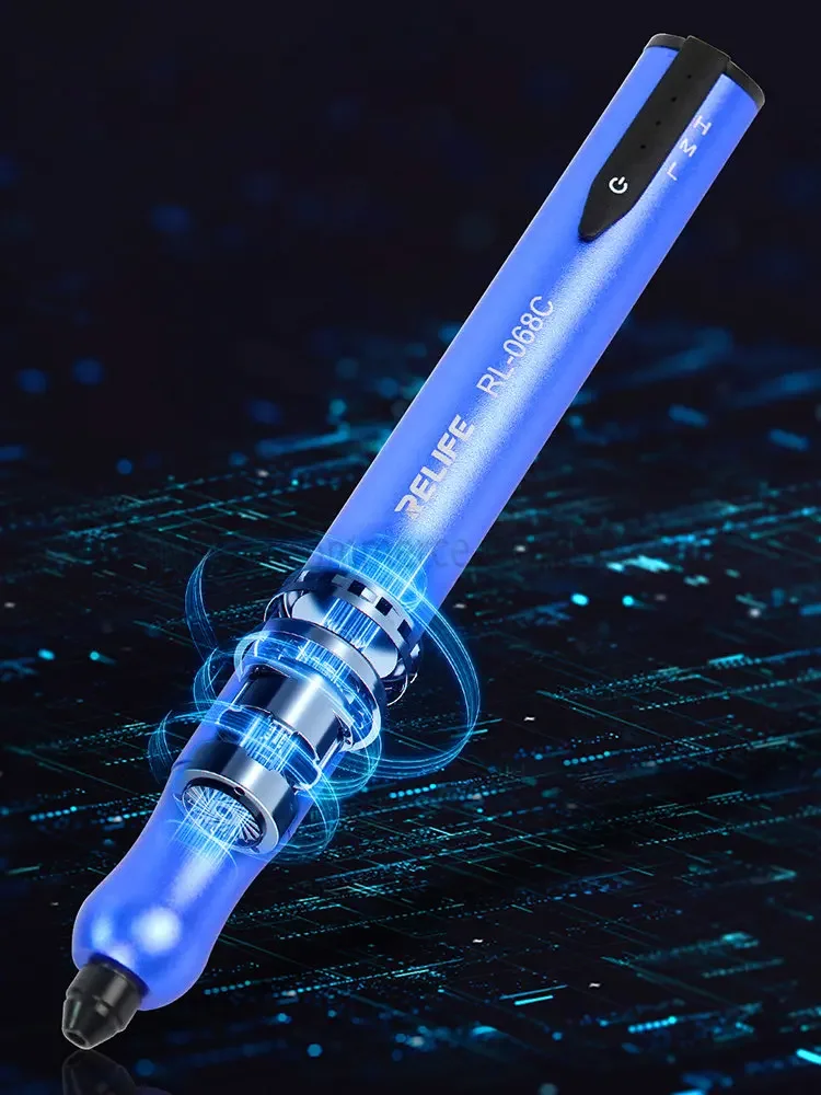 RELIFE-Bolígrafo de molienda inteligente RL-068C para CPU, herramienta multifuncional de reparación de pegamento para corte de celosía, removedor de OCA LCD