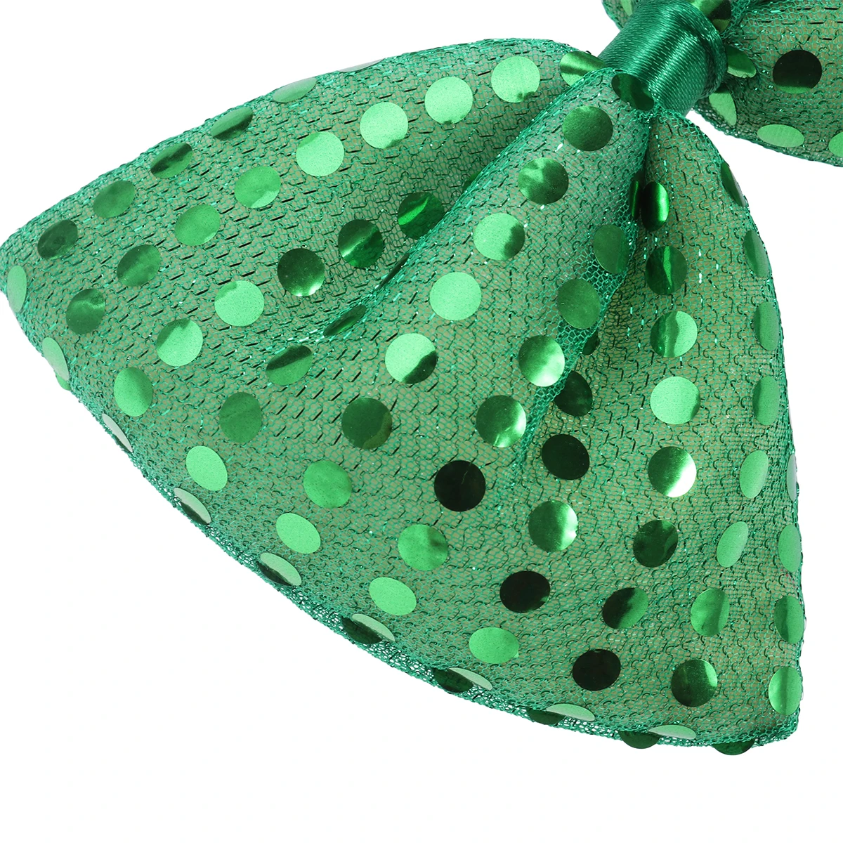 

Men Women'S Sequin Bow Tie Pre-Tied Fashion Cool Bow Ties Cool Unique For St. Patrick'S Day Formal Party Green
