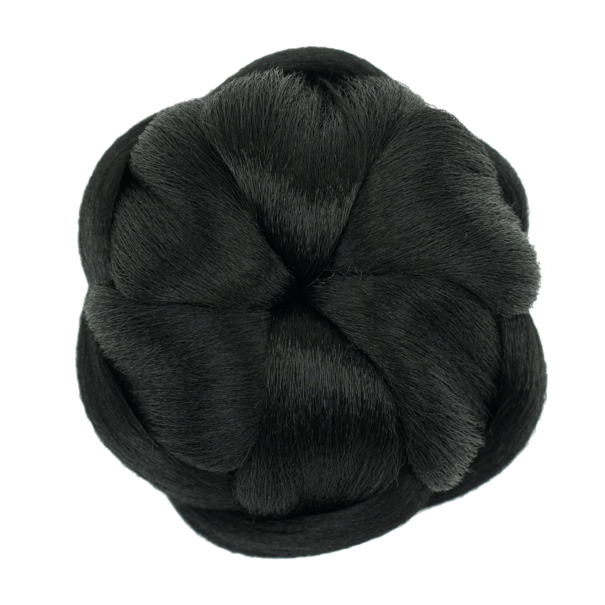 Soowee Synthetic Hair Dancer Braided Chignon Hair Cover Donut Hairpieces Scrunchies Hair Bun Updo for Kids and Women