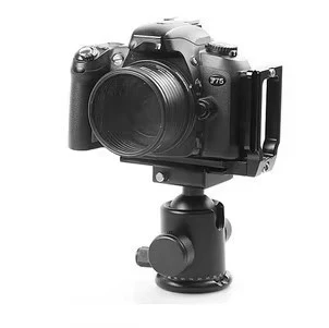 Universal MPU-105 Quick Release L Plate Bracket for Canon Nikon Pentax D800 D700 D7000 D5100 D3100 D90 DSLR Arca-Swiss RRS Tripo