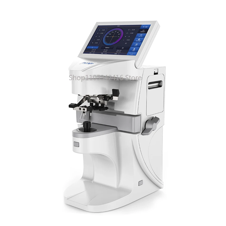 LM-300 Digital Auto Lensometer 7 Inch Touch Screen UV PD Printing Focimeter Optometry Lens Testing Equipment