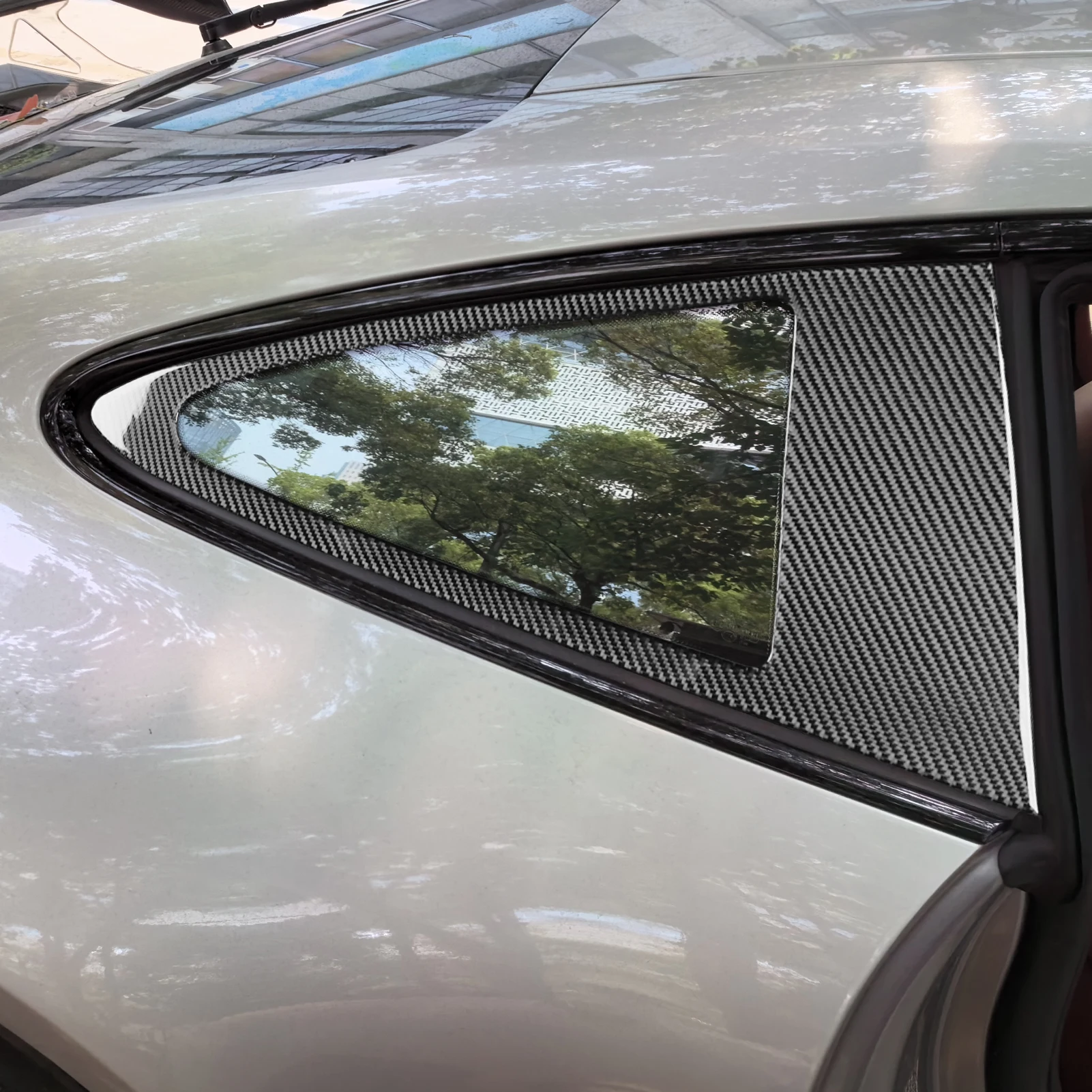 For Porsche 911 992 2019-2023 Modified Black Carbon Fiber Car Full Set of Interior Accessories Decorative Stickers view 4