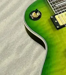 1959’ Slash Anaconda-Burst Gradient Green Electric Guitar 6-string Body Tuners High Standard Guitarra in Custom Shop