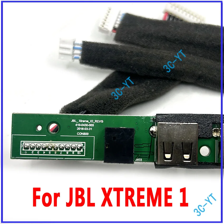 JBL XTREME1 마이크로 USB 충전 포트용 오리지널 전원 공급 장치 보드 마더보드 키보드 커넥터, 1 개