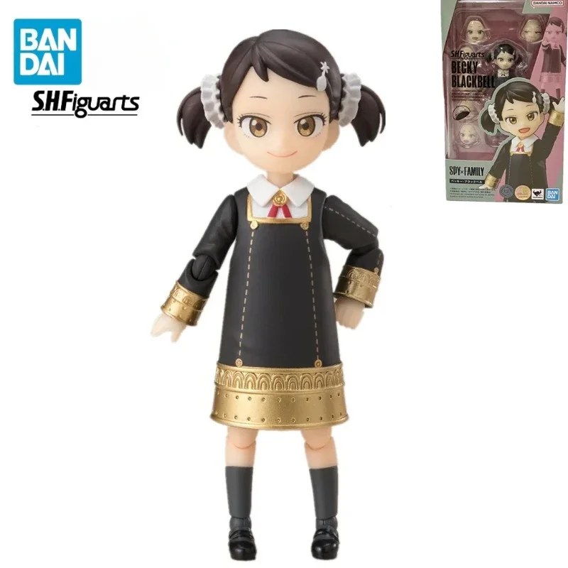 

Оригинальный BANDAI S.H.Figuarts SPY×FAMILY Becky Blackbell аниме фигурка игрушки из ПВХ подарок Коллекционная модель украшения