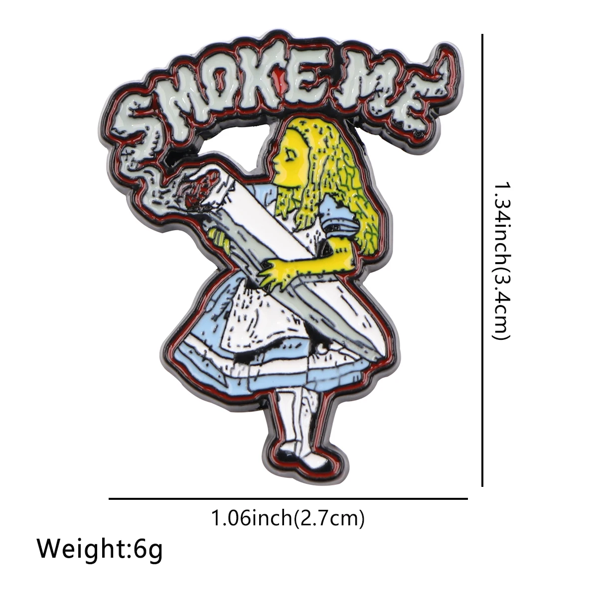 Classic Cartoon Witch Enamel Pin Men Women's Brooch for Clothes Lapel Pins on Backpack Jewelry Badges Accessories Gifts