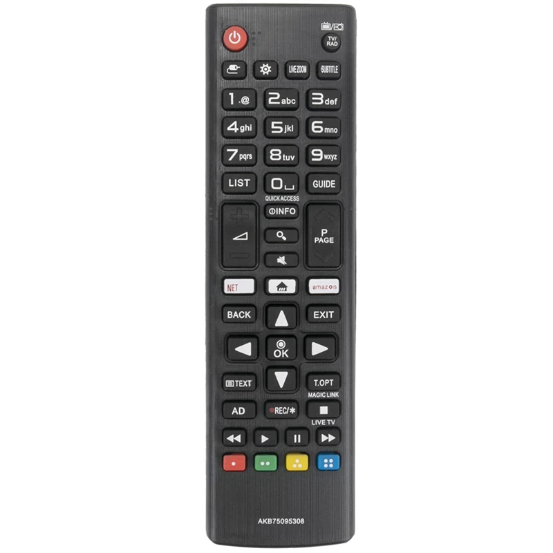 Replace TV Remote AKB75095308 For  TV32LJ610V 43UJ634V 49UJ634V 55UJ634V 65UJ634V 43UJ6309 49UJ6309 60UJ6309 65UJ6309