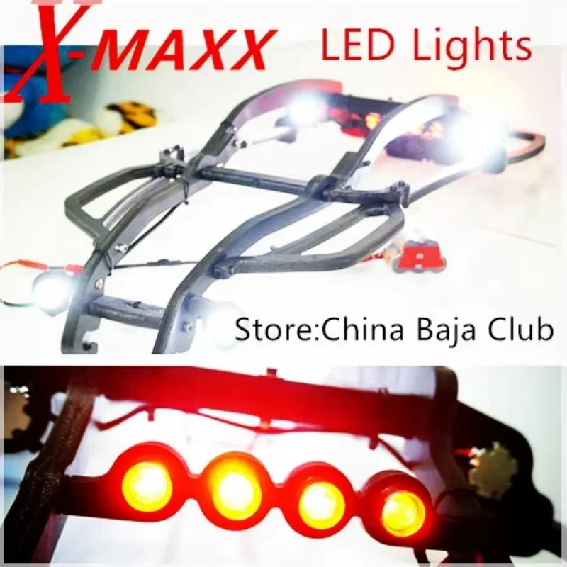 

TRAXXAS X-MAXX Lamp Headlamps Taillight Set 12pcs Include head light bracket and switch