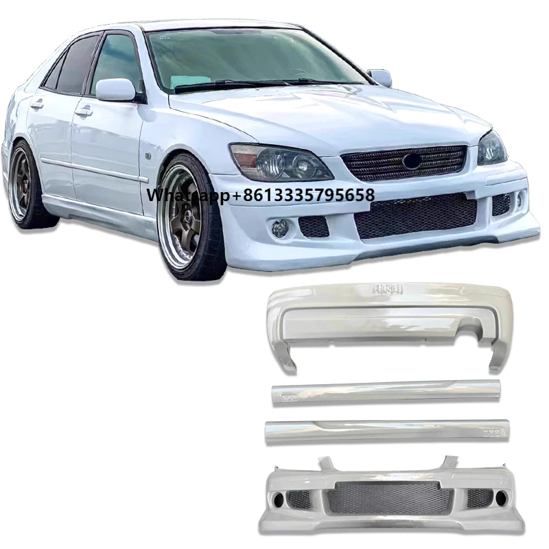 

For Lexus IS200 1998-2005 Altezza Front Bumper Rear Bumper Side Skirt With Fog Light Car Body Kit Decorate and Protect