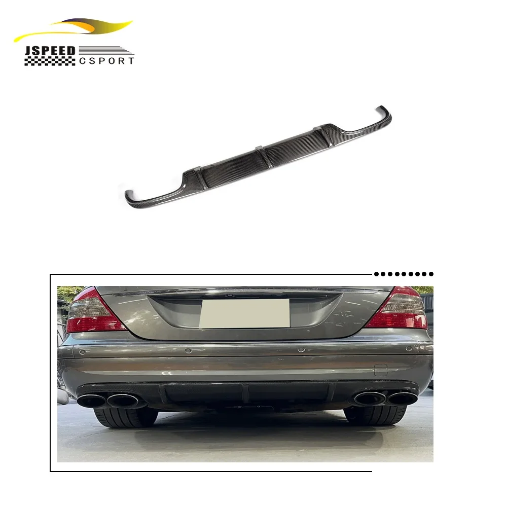 

Carbon Rear Diffuser for Mercedes W211 E55 AMG Diffuser Rear Apron Spoiler 03-06