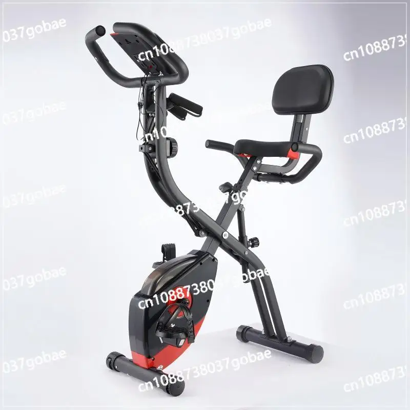 

Household indoor vertical sports weight loss car multi-functional foldable magnetic control exercise bike