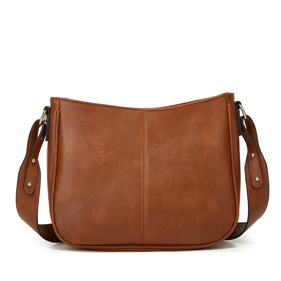 PU Leder Schulter Taschen Frauen Freizeit Geldbörsen Mode Umhängetasche Messenger Tasche Für Shopping Schule Große Kapazität Sommer – Detail 10