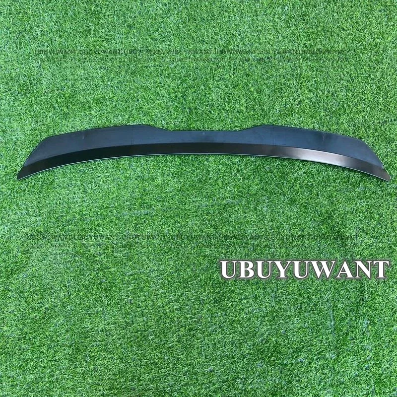 Für FORD FIESTA MK6 ST 2004 - 2008 Auto HECKFLÜGEL Lippe SPOILER ABS Kunststoff Glänzend Schwarz Dachflügel Heckspoiler – Detail 18