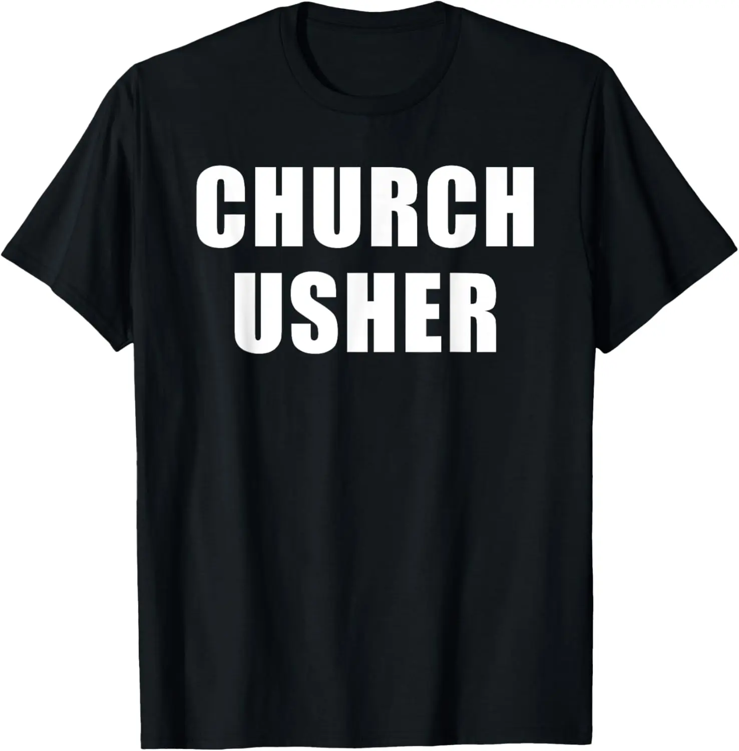 Church Usher - Christian Faith Staff & Volunteer Uniform T-Shirt