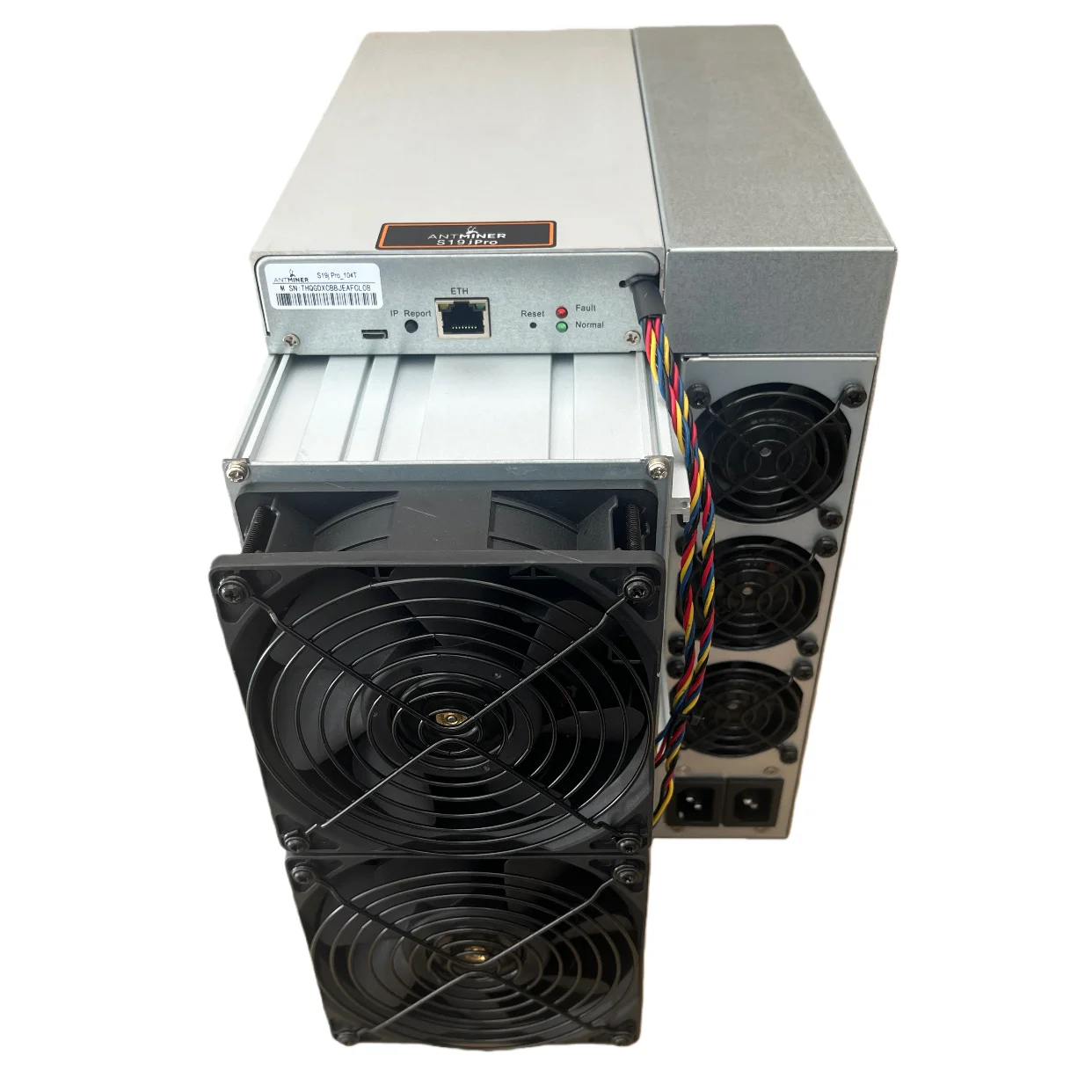 

Refurbished antminer s19jpro 104t chip 126x4 Aluminum plate