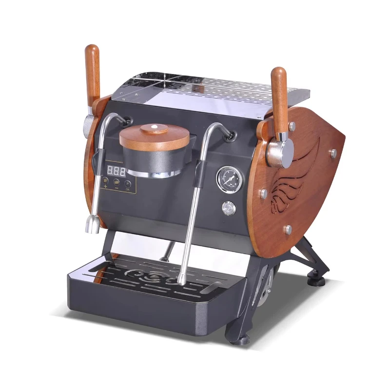 

Full Copper Tube Double Boiler Semi-Automatic Coffee Machine Commercial E61 Group Espresso Machine