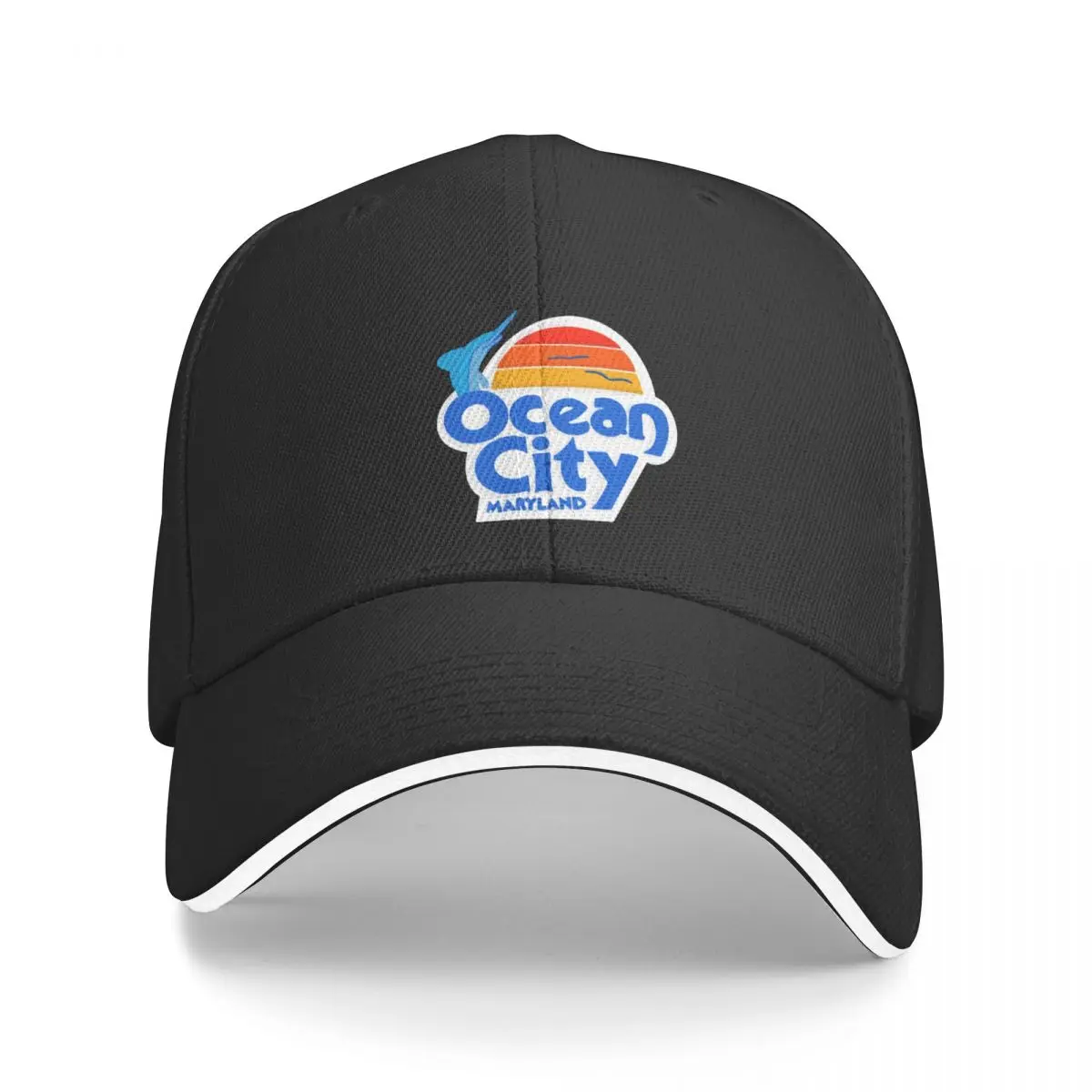 Ocean City MD Baseball Cap Golf Cap Kids Hat Dropshipping derby hat Women's Golf Wear Men's