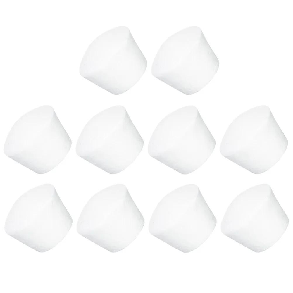 10Pcs Cake Dummy Foam Multi-Function Creative Shaped Practice Reusable Fake Cake Decorating Supplies Practicing Supply