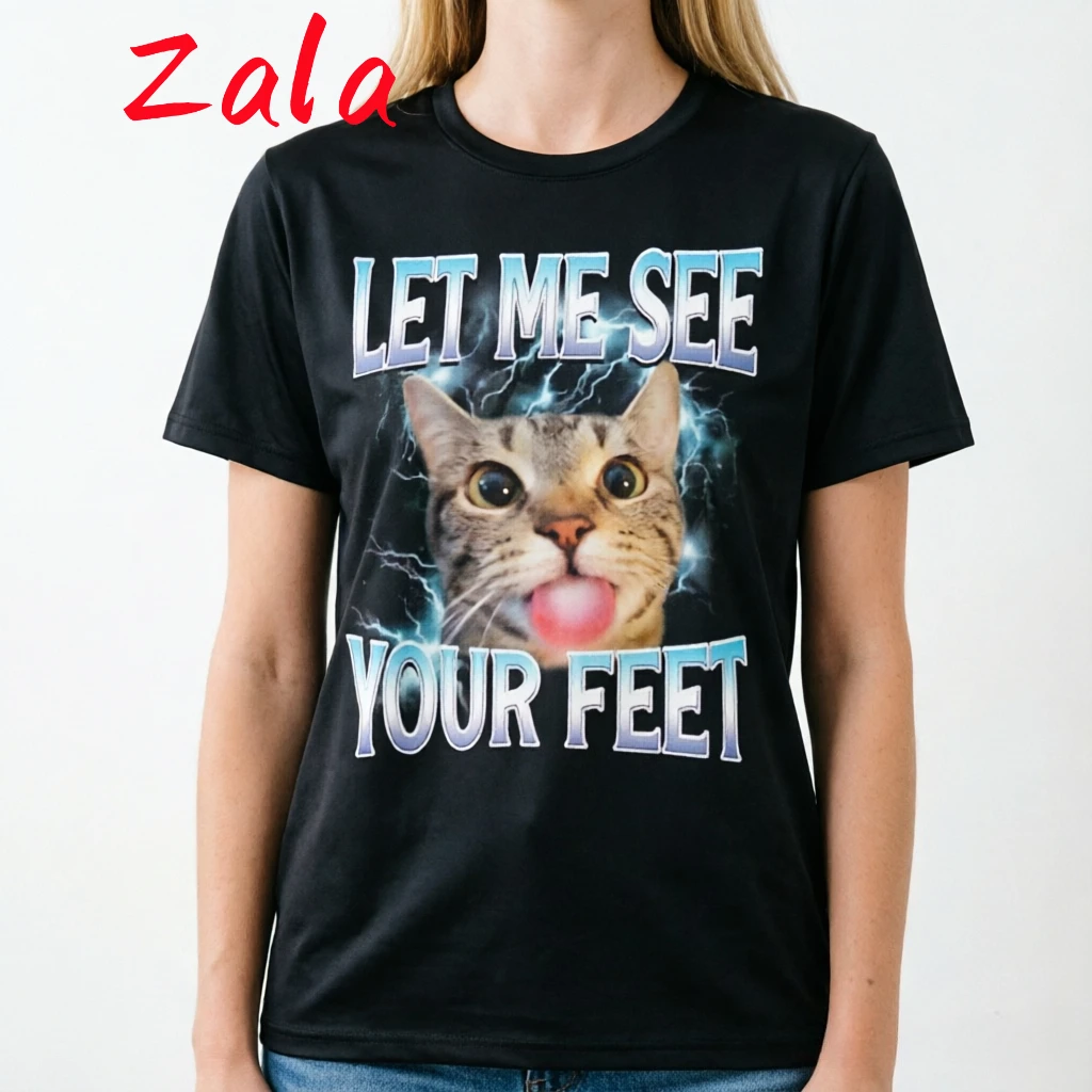 Coffee Tea Or Me - Your Feet Funny Offensive Cat Meme