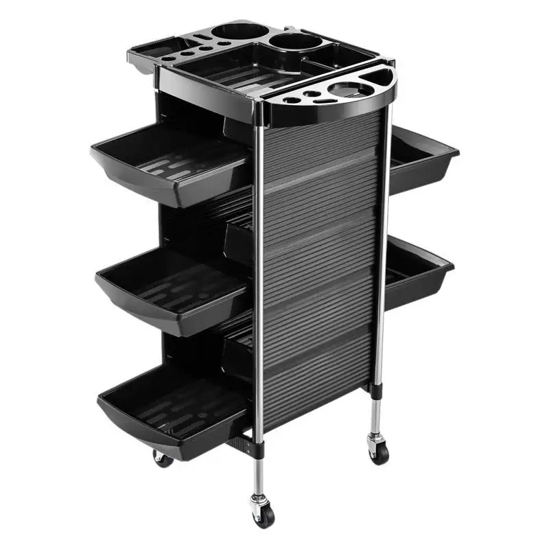 عربة أدوات الصالون، عربة صالون الشعر متعددة الطبقات لصالون التجميل #1