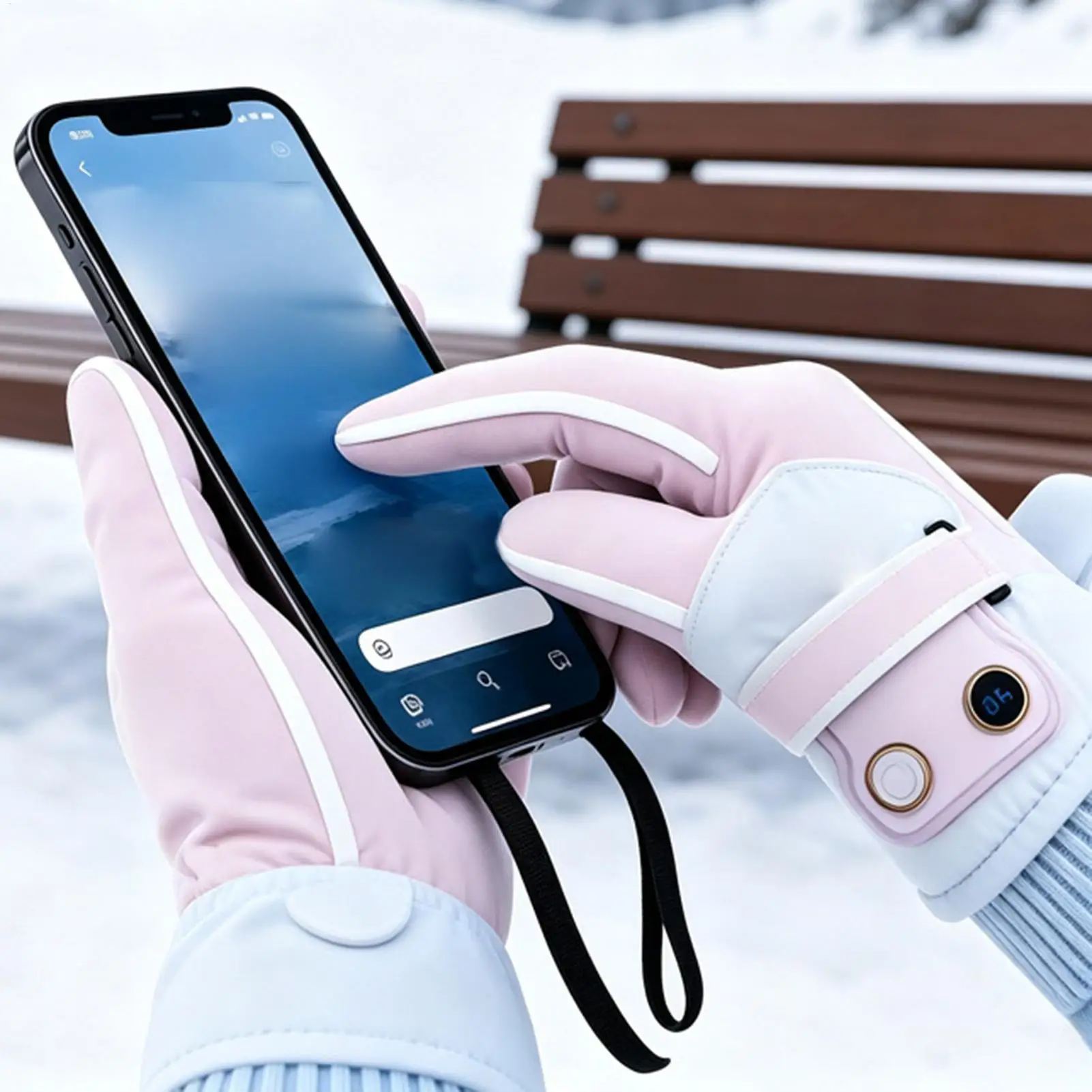 gants-chauffants-pour-femmes-3-niveaux-de-chaleur-compatibles-avec-les-ecrans-tactiles-impermeables-gants-d’hiver-batterie-rechargeable-de-1200-mah-gants-de-ski-pour-le-velo-et-la-randonnee