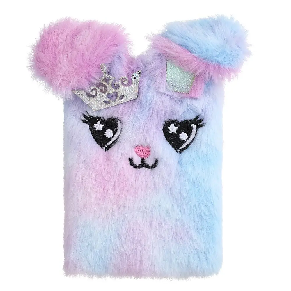 

School Supplies Bunny Plush Notebook Plush Portable Cartoon Notebook Cartoon Mini Mini Pocket Notepad Girl Gifts