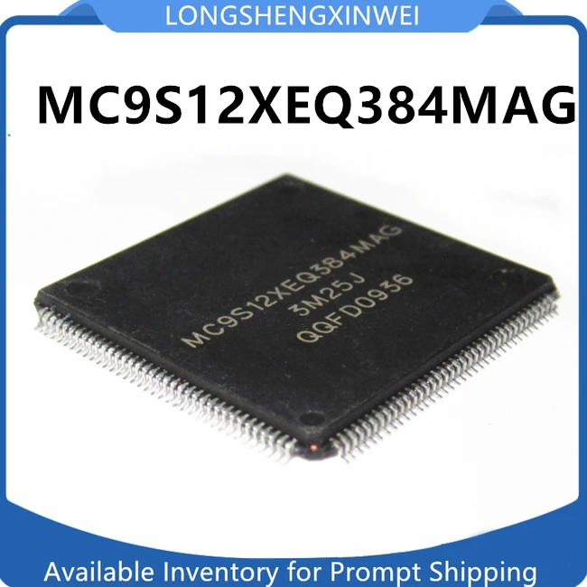 1PCS MC9S12XEQ384MAG MC9S12XEQ384VAG CAG Encapsulating LQFP-144 Automotive Computer Board CPU Chip