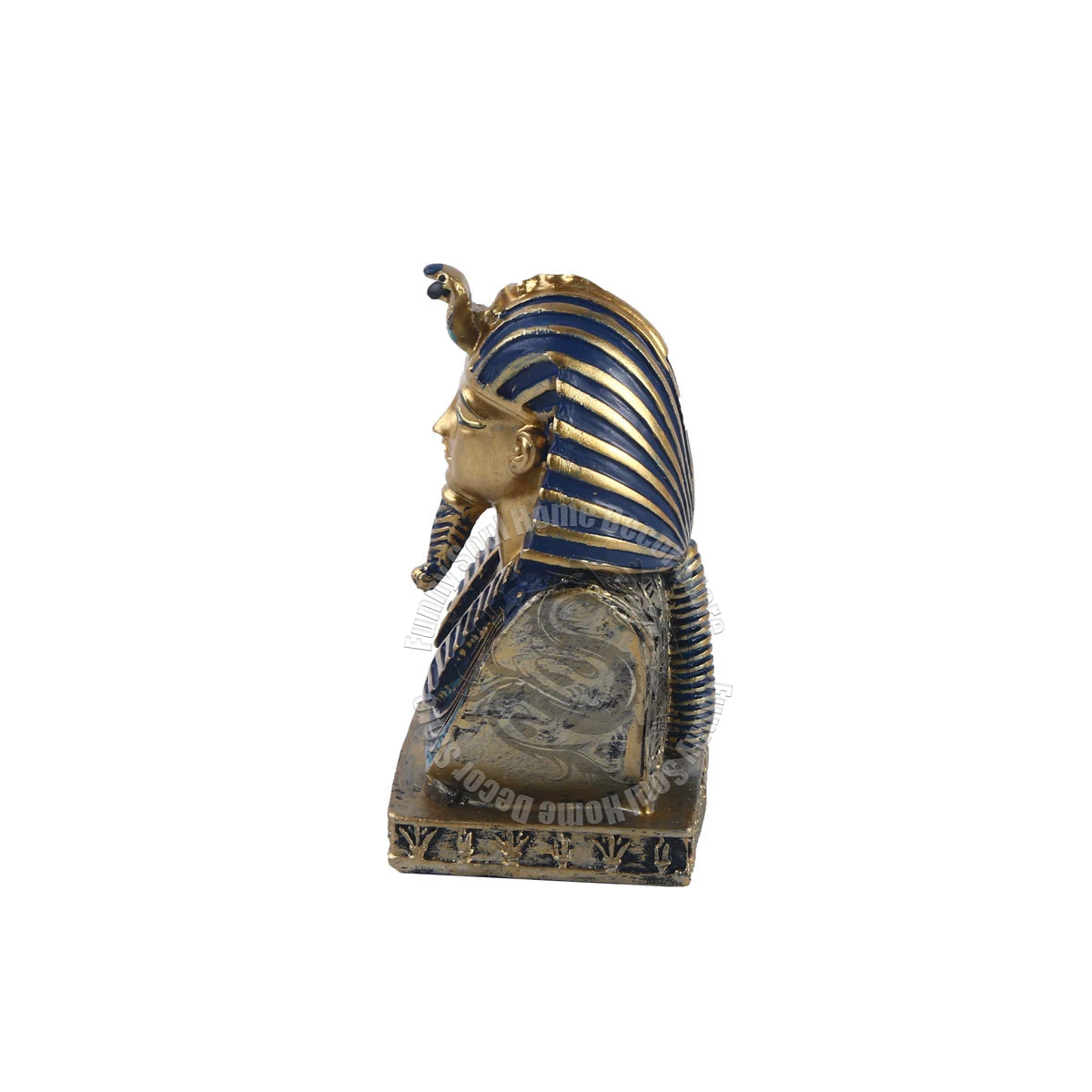 Resin Pharaoh of Egypt Tutankhamun Statue Model Egypt Style Home Room Office Desk Decoration Accessorie Pyramid Tourist Souvenir