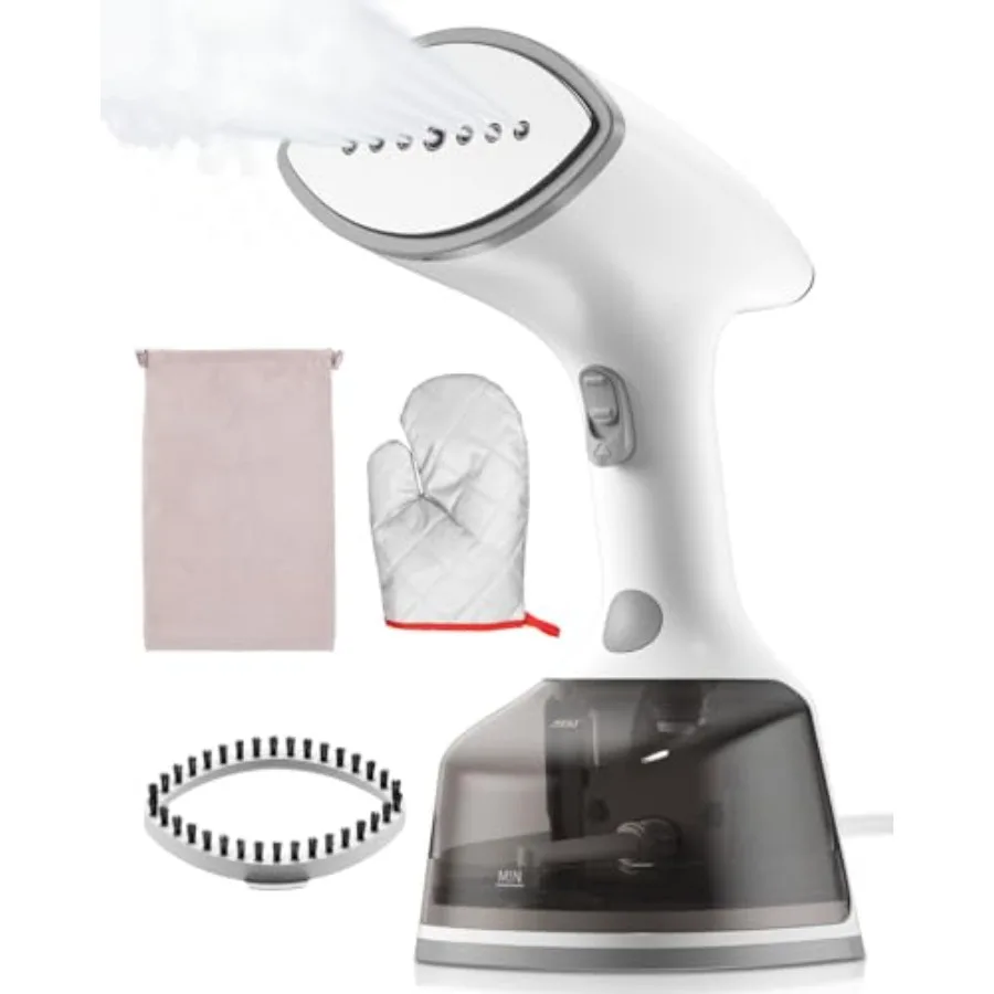 

teamer for Clothe1500W Portable Handheld Clothe teamer Fabric Wrinkles Remover Garment Steamer with Smart LCD 2 in 1 Clothing I