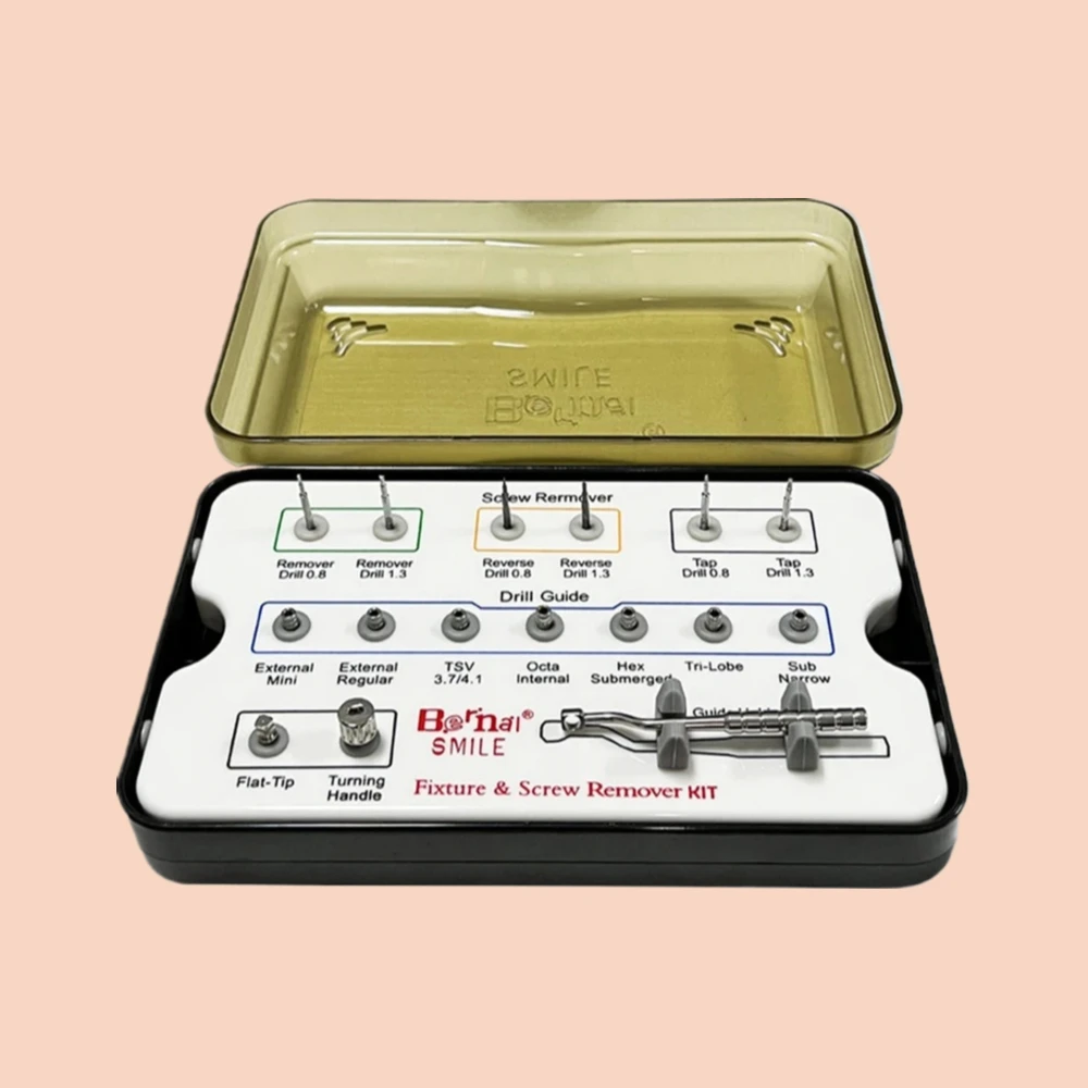 

Dental Central Screw Removal Tool Implant Torque Wrench Screwdriver Prosthetic Kit Dentistry Implant Repair Tools