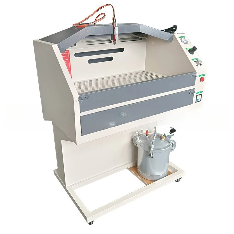 

Pneumatic automatic circulation, white glue spraying machine, packaging machine belt