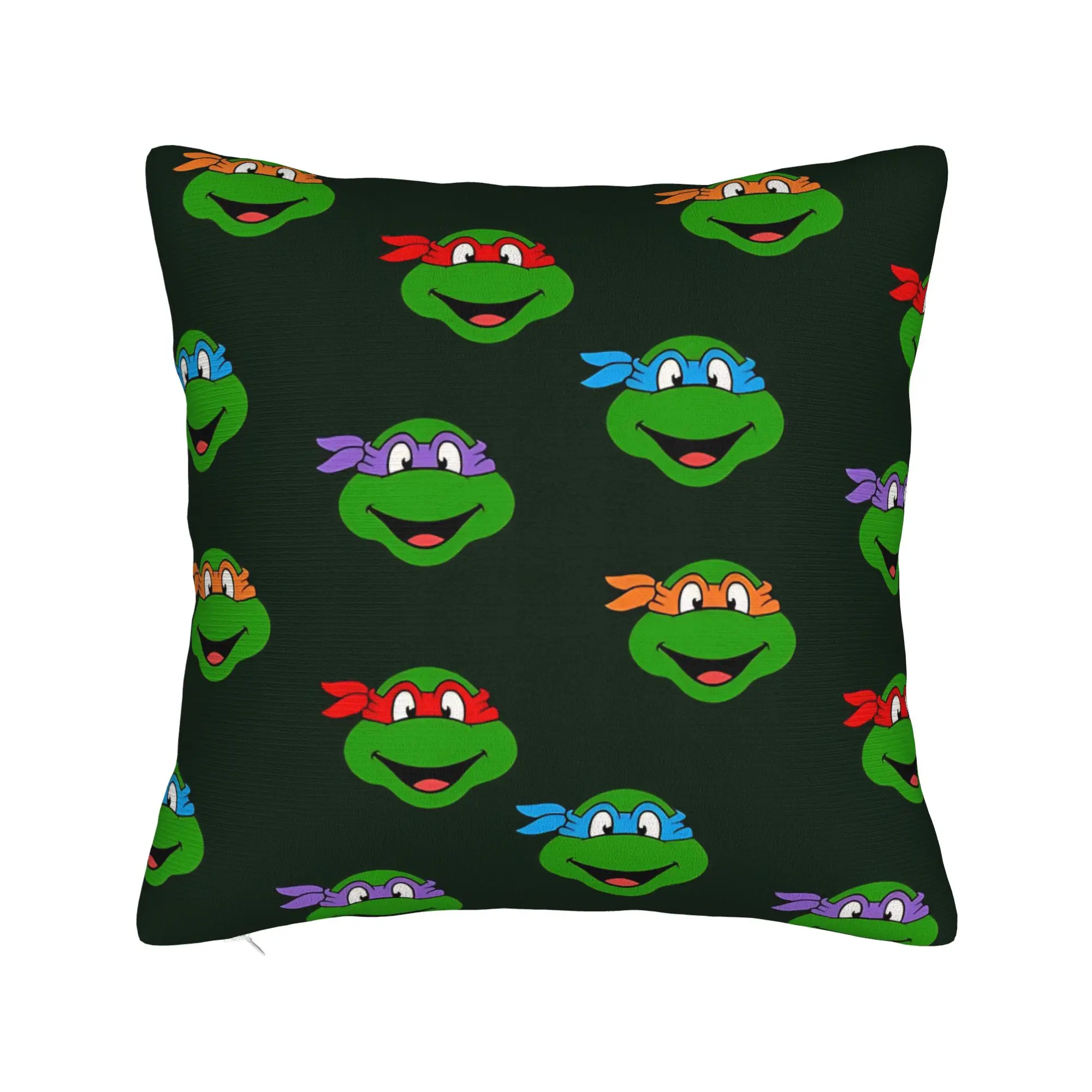  T-Teenage M-Mutant Ninja Turtles Pillow Case  Soft Pillow Cover Vintage Cushion Cover For Office Car Home Decor