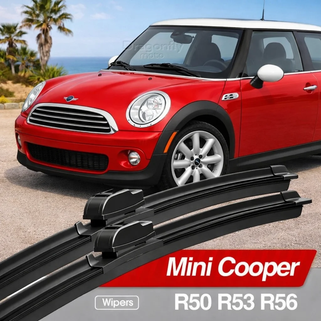 

Front Windshield Wiper Blades 2pcs Windscreen Window Accessories 2006 2010 2011 2012 For Mini Mini Cooper R50 R53 R56 2001-2013