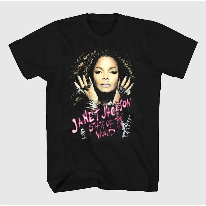 

Janet Jackson Together Again Tour T Shirt For Lover Full Size S 5XL