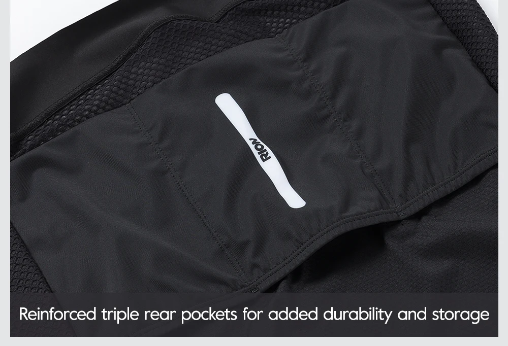 RION Herren Radsporttrikot MTB Mountainbike-Shirts UPF50+ Sonnenschutz Kurzarm Pro Fahrradbekleidung Straßenrenn-Oberteil Sommer – Detail 20