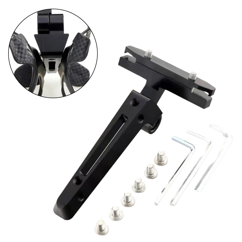 

Adjustable Mounting Angle Saddle Bracket Easy Installation Includes Screws And Wrenches Lightweight Design Cycling Needs