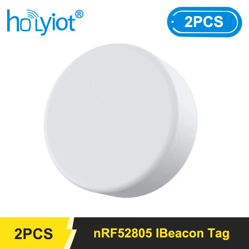 2Pcs IP67 Waterproof nRF52805 Bluetooth Beacon Large Capacity Battery IoT Module Indoor Positioning Eddystone ibeacon Smart Home