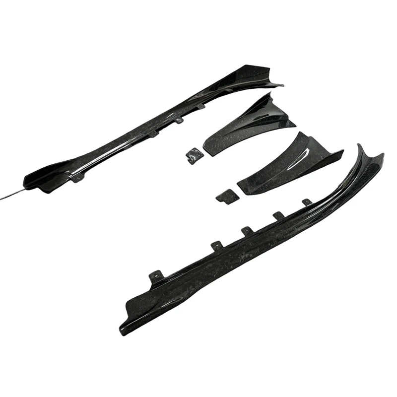 

Комплект кузова из кованого углеродного волокна в стиле EB 2014-2019 для боковой юбки и капота двигателя спойлера BMW I8