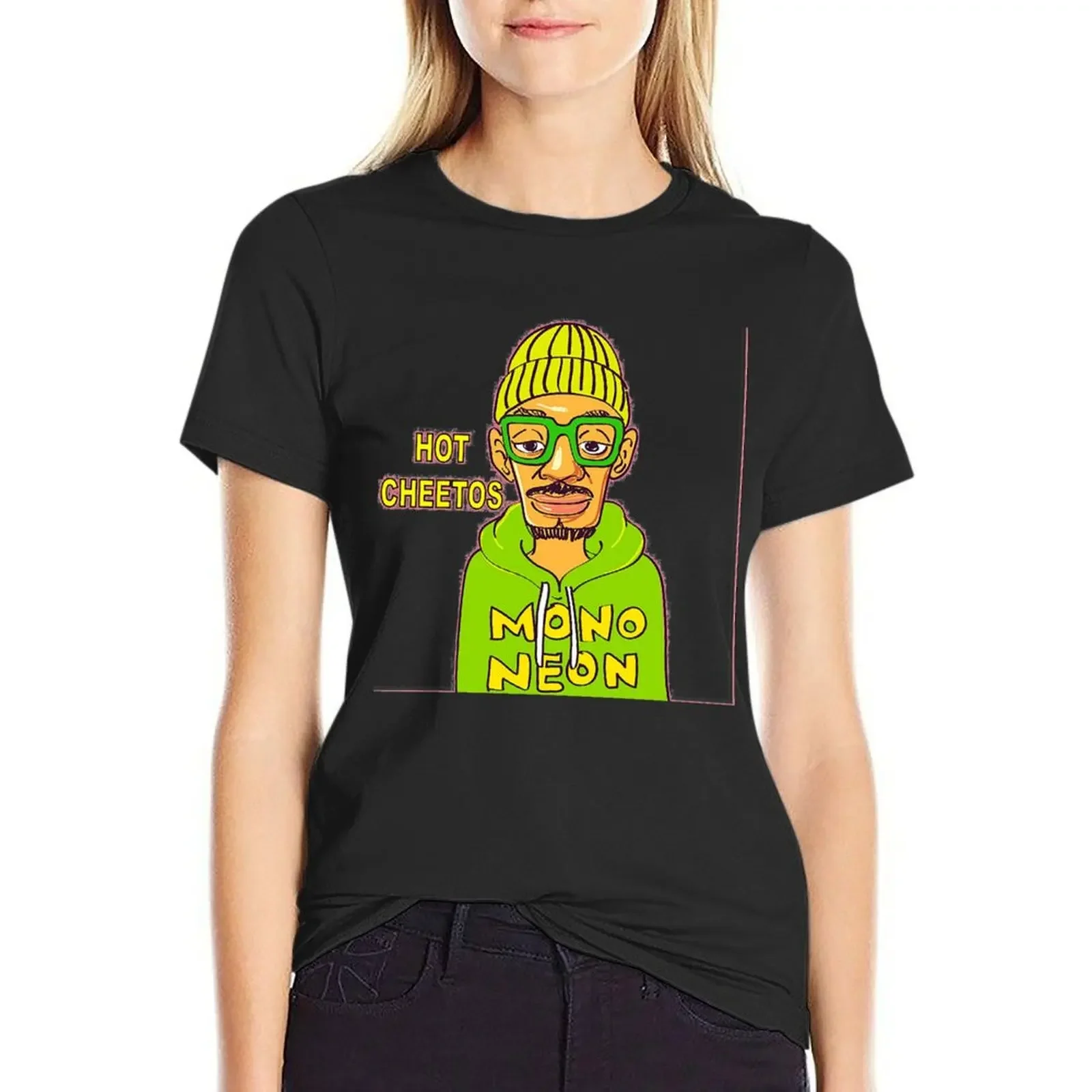 

Mononeon - Hot Cheetos T-Shirt sublime shirts graphic tees Female clothing Women's tops