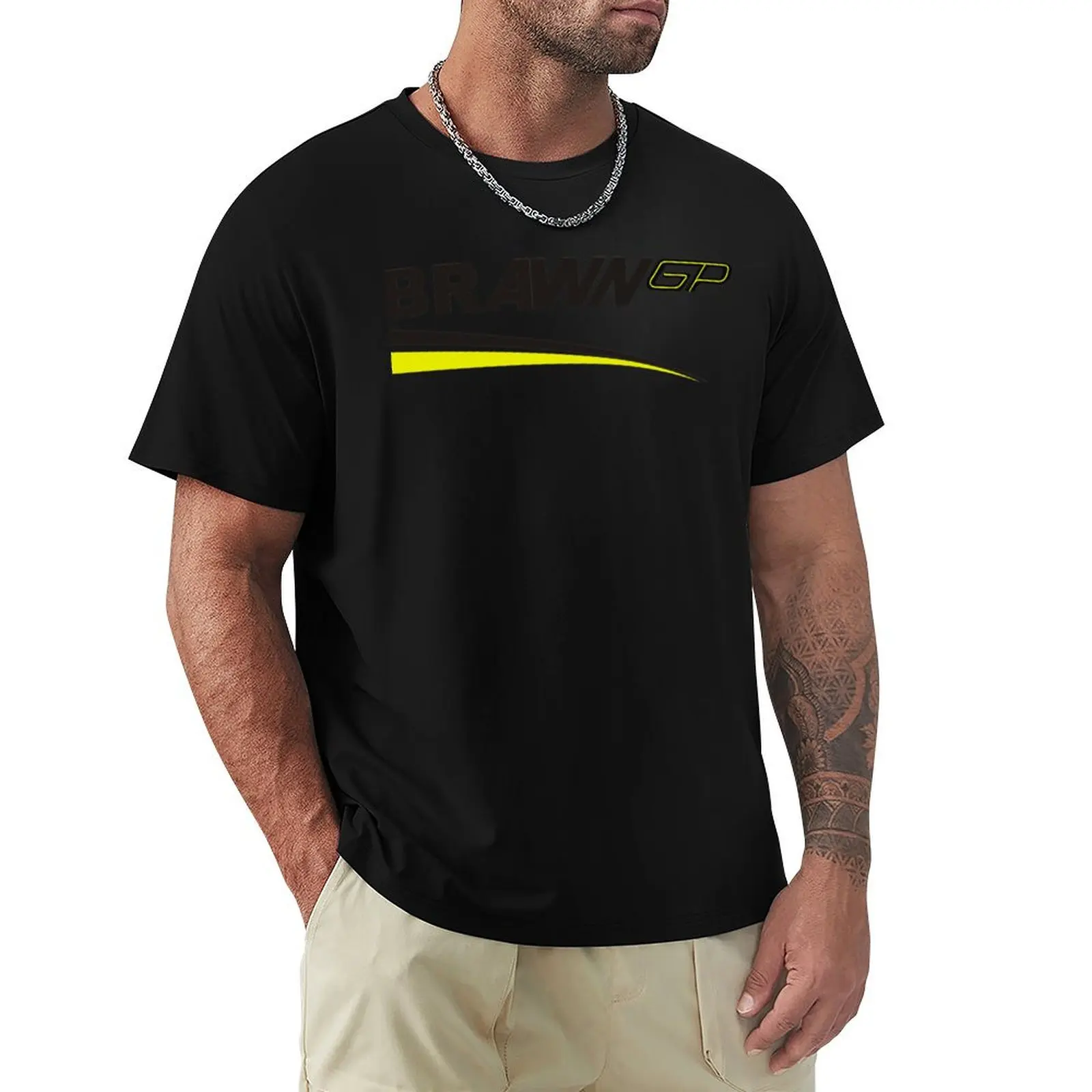 Brawn GP Logo T-Shirt Blouse for a boy tees black t shirts for men