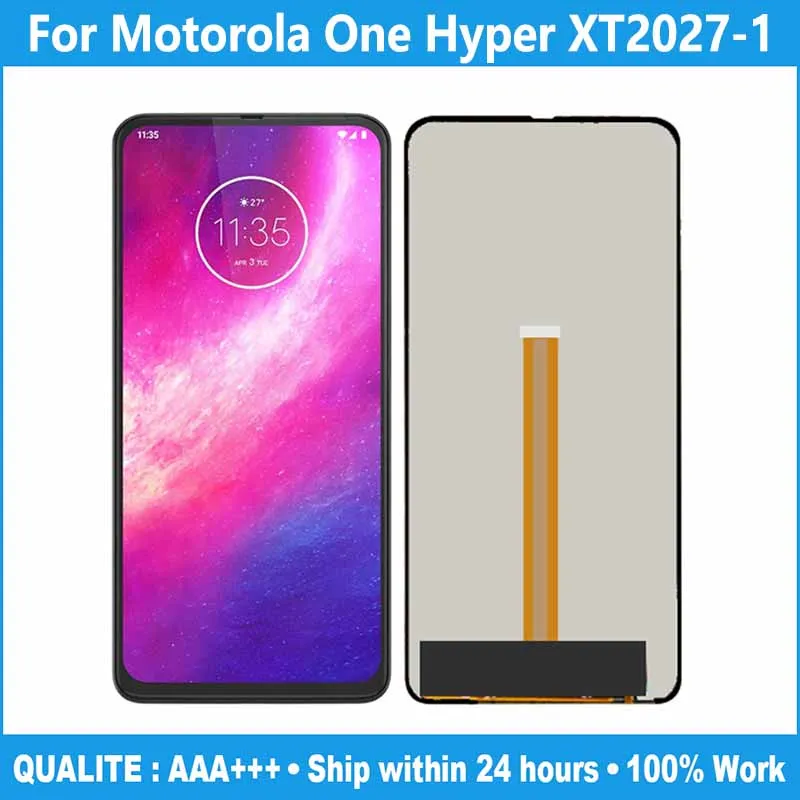 

For Motorola One Hyper XT2027-2 XT2027-1 XT2027-3 LCD Display Touch Screen Digitizer Assembly For Moto One Hyper