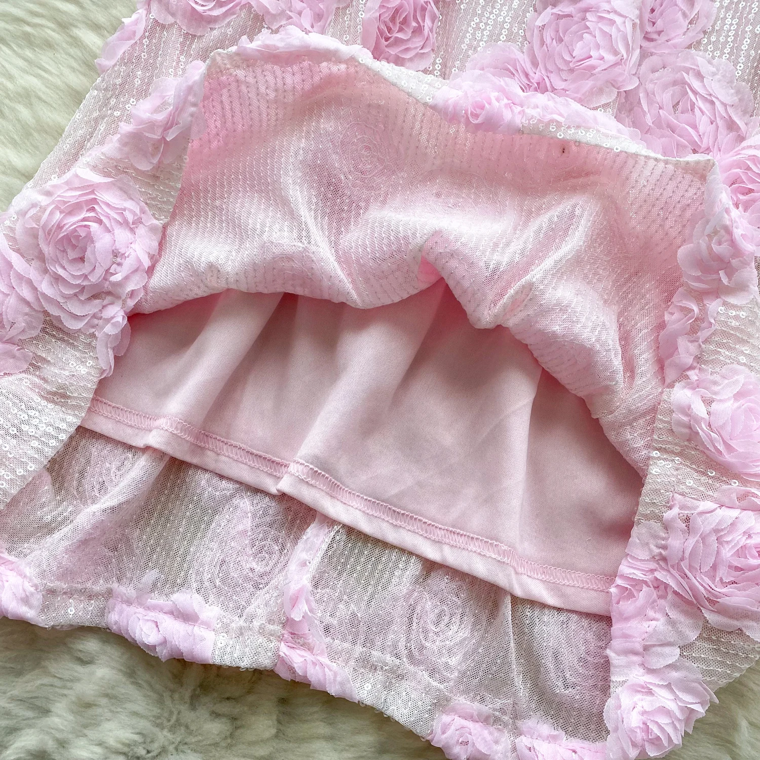 Elegancka sukienka w stylu vintage, trójwymiarowa, z krótkim rękawem, w stylu koreańskim, boho, dla kobiet.