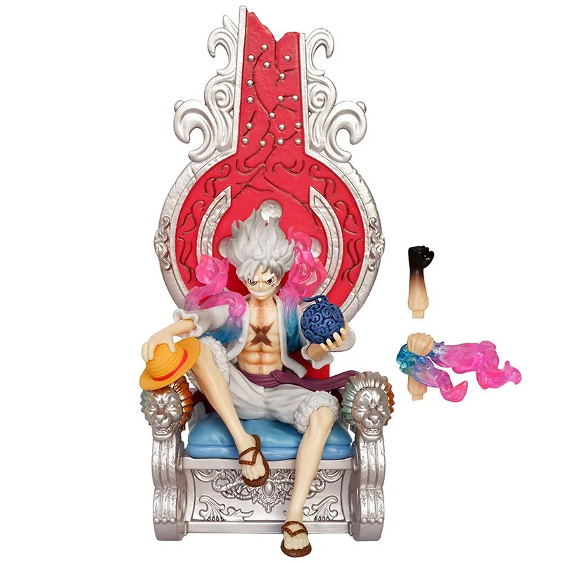 32cm One Piece Anime Figure Nika Luffy toys model Action Figures Desktop decoration statue Collection Pendant kids birthday Gift