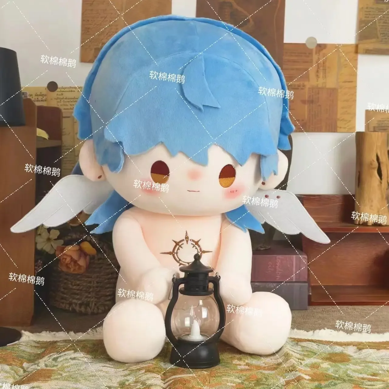 

40CM Game Sunday Honkai: Star Rail Soft Plush Doll Body Cartoon Dress Up Stuffed Toy Sitting Posture Pillow Adorable Gift