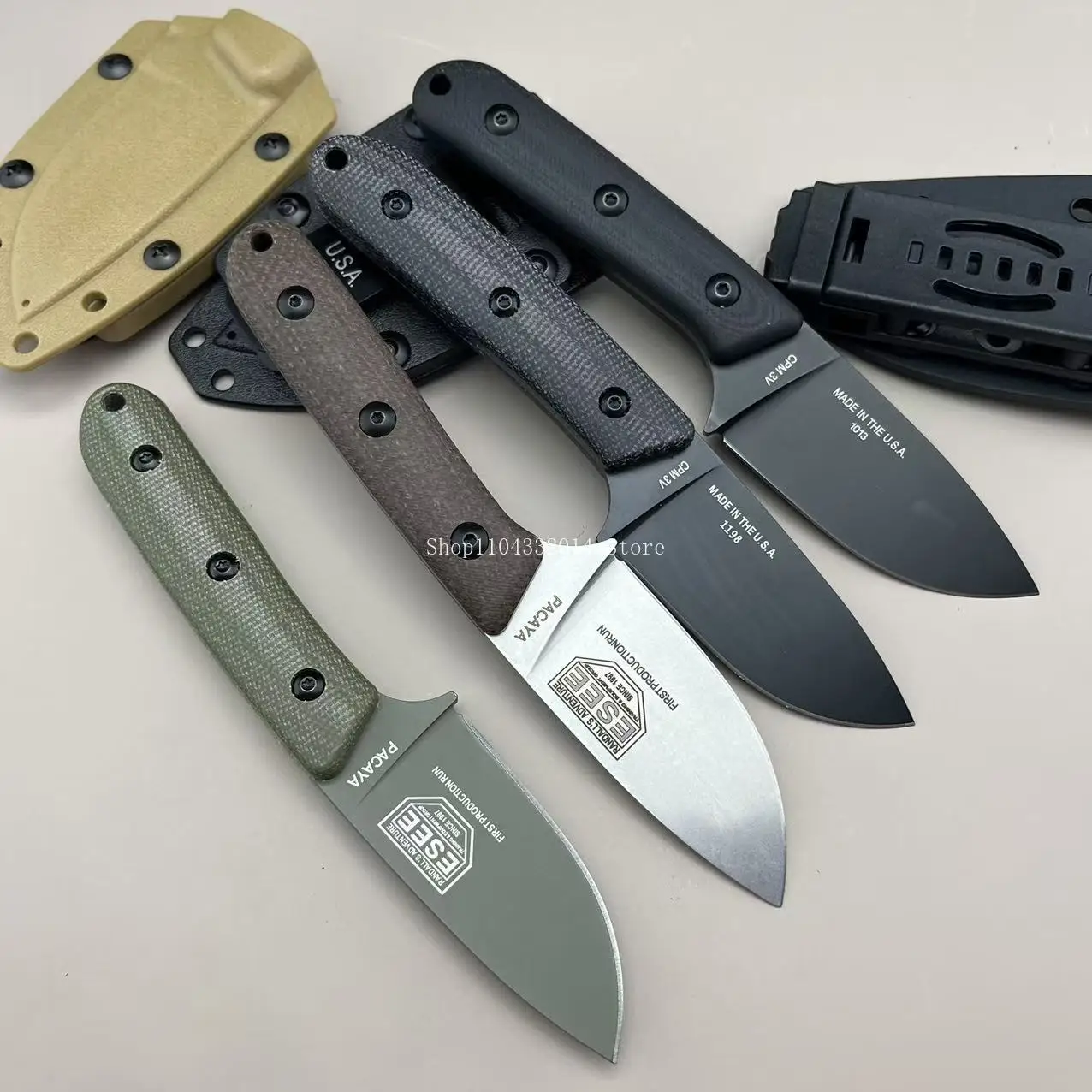 Pacaya High Hardness D2 Steel Hiking Climbing Utility Tools 