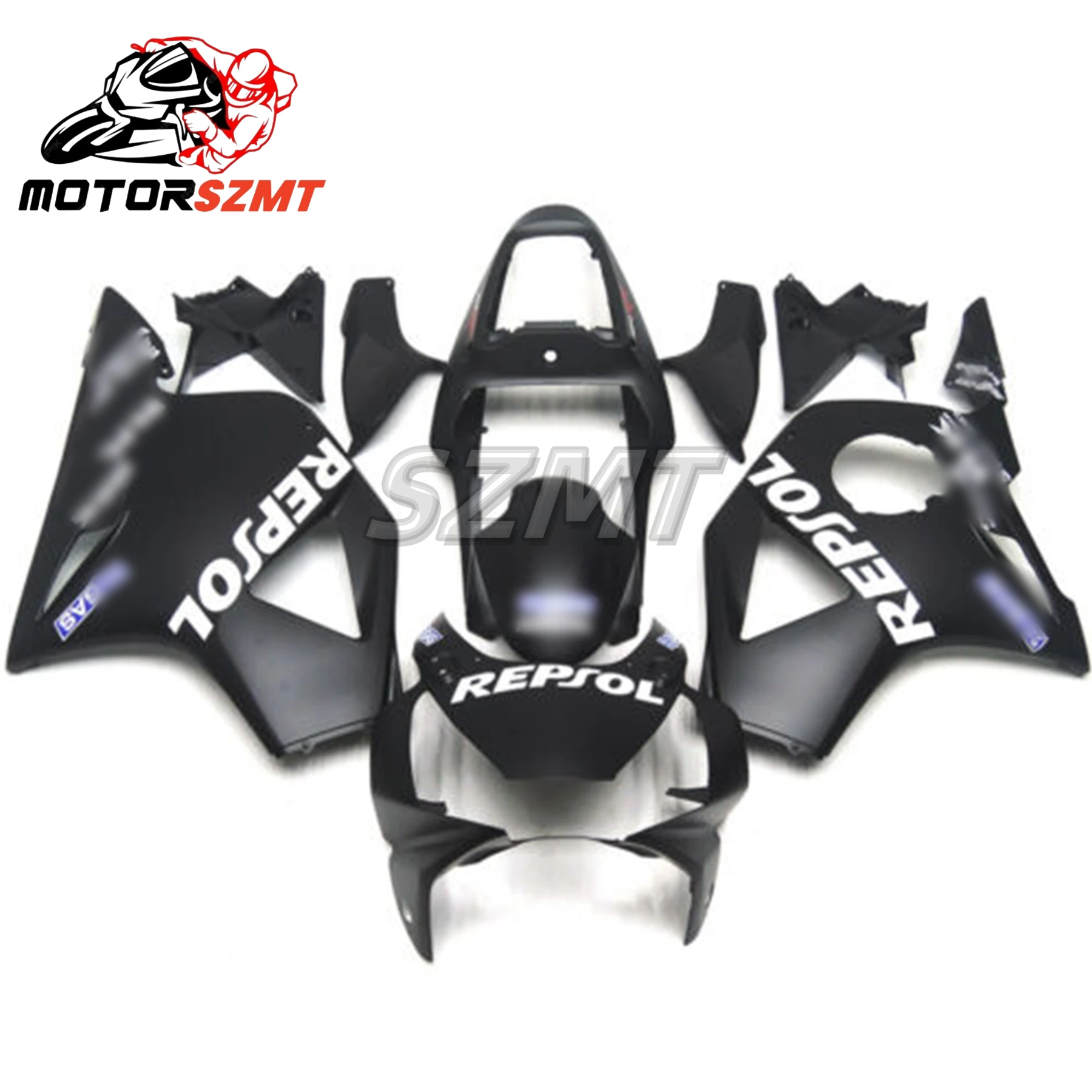 For Honda CBR954RR CBR 954RR 954 CBR954 RR 2002 2003 Cowl Plastic Body Fairing Kit Bodywork ABS Injection Gloss Silver Black