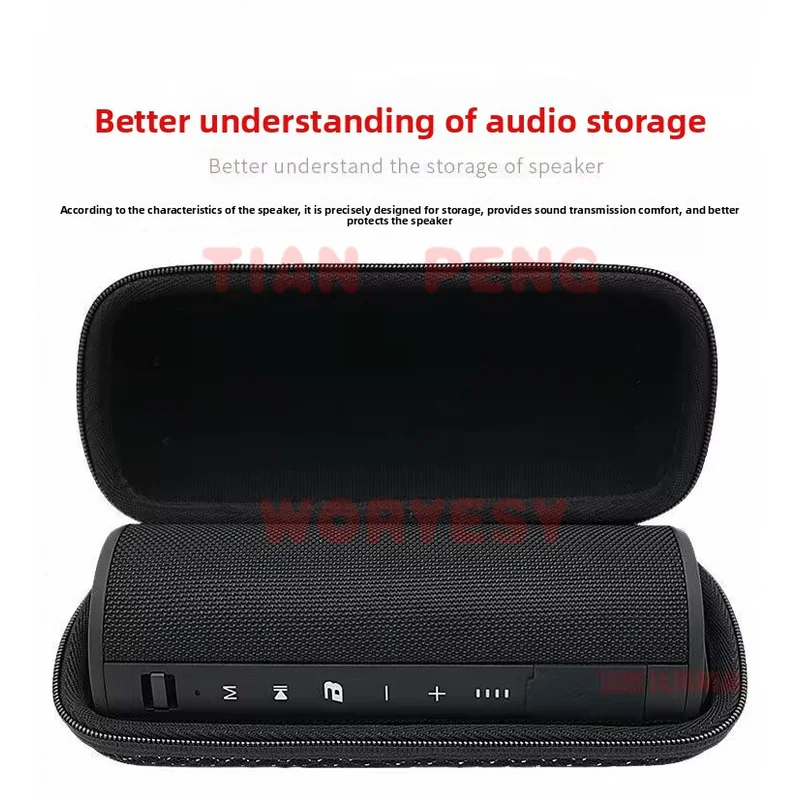 WYORESY exquisite stitching storage case for BOGASING Space M200 Bluetooth Speaker adopts tight neat stitching and durable wrapp