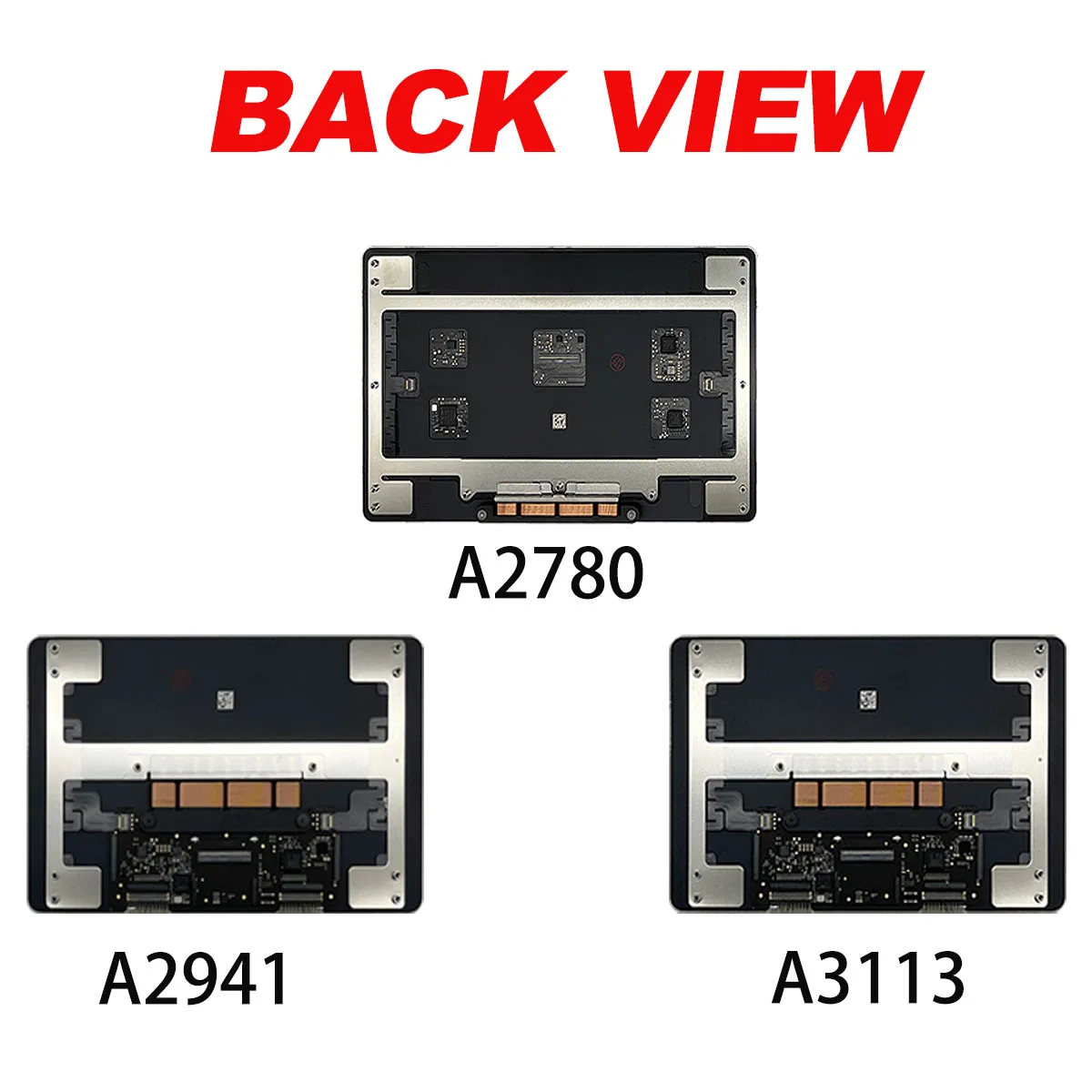 Original A2780 A2941 A3113 Touchpad for MacBook Pro Retina 13.6'' 15'' Grey Silver Gold Blue Replacement Trackpad 2023 2024 Year