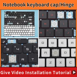 Replacement Keycap Key cap Hinge for MSI GF63 8RD/GF63 8RC PS63 P65 PS42 GS65 8RE/GS65 8RF/GS65VR MS-16Q1 MS-16Q2 Keyboard