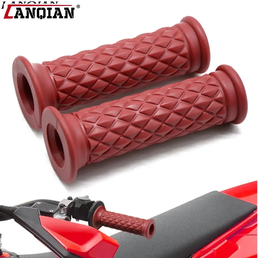 

Motorcycle Cafe Rubber Hand Grips Handle Bar For Honda VFR750 VFR700F2 VFR750F VFR750R 1986 - 1998 VFR 750 RJ RC30 1988 - 1993